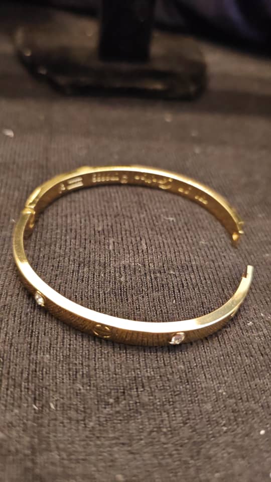 Bracelet Cartier Modèle Classique 4 Diamants IP6688